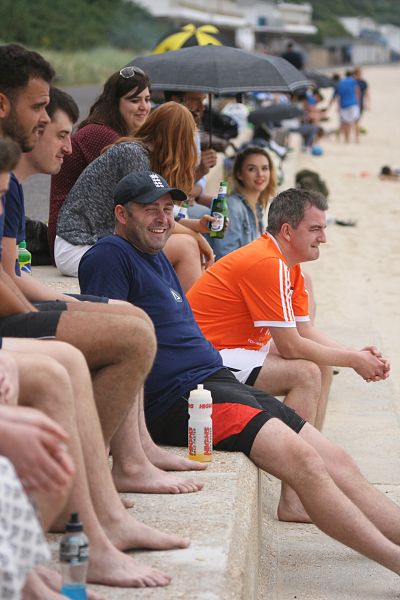 Spectators watching Meetball on the Beach 2016